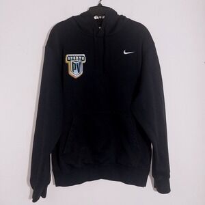 Nike Men's Club Hoodie Black Size L Soccer Academy
